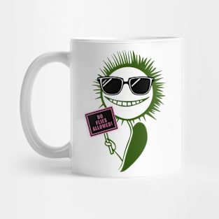 NO FLIES ALLOWED!: Smiling Venus Flytrap Guards Its Territory Mug